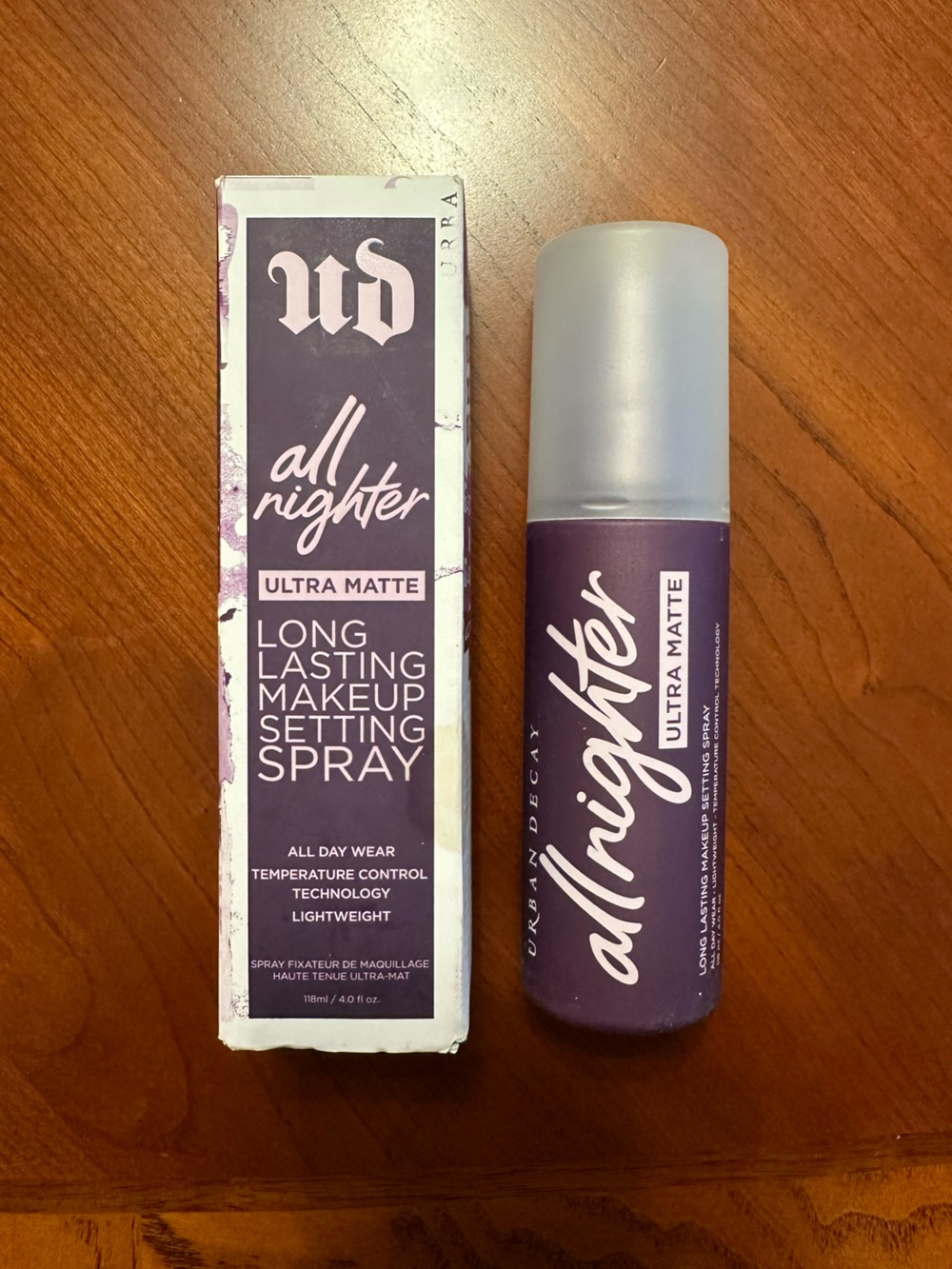 Urban Decay All Nighter Ultra Matte Setting Spray 4oz | 118ml